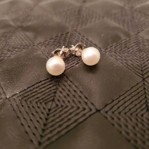 Mikimoto Pearl Earrings